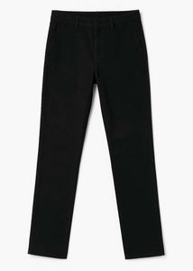 Black Straight Fit Pants