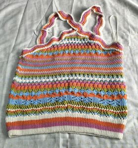 Zara Brand Crosia Crop Top