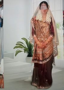 Bridal Saree Heavy Work