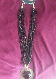 Black Beaded Necklaces