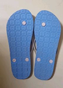 United colors of Benetton Blue Glitter Flip Flops