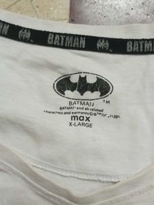 White Batman T-shirt