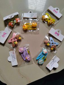 7pcs KIDS CARTOON CLIPS(in pairs)