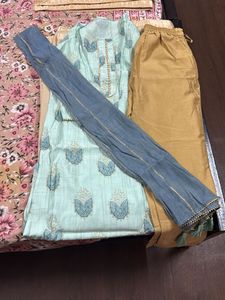 Blue & Golden Suit