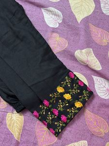 Black Kurta Set