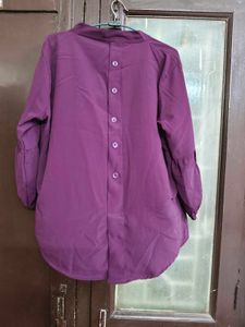 New Party&#39; Wear Stylish Purple Top In Xl Size