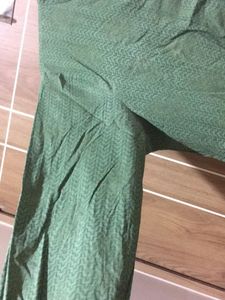 Green Cotton Kurta