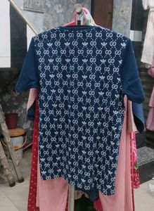 Printed T-Shirt &amp; Shorts Set