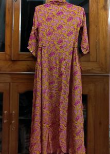 Floral Print Maxi Dress