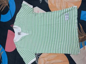 Striped boys buttoned tshirt dnmx