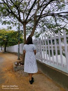 Floral Print Midi Dress