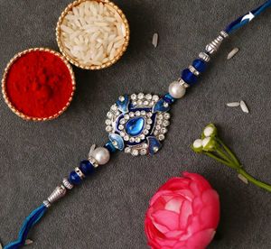 5 Set Rakhi With Roli And Chawal