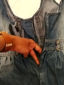 Jeans Branded Short Dress
