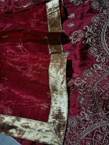 Elegant Maroon Kurta Set