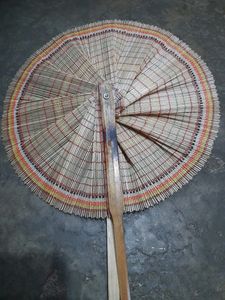 Bamboowala Handcrafted Bamboo Round Shape Folding
