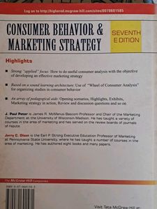 Consumer Behavior And Marketing Strategy