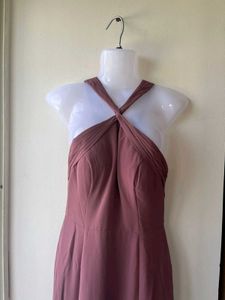 Elegant Mauve Azazie Dress (A6)