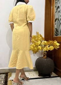 Yellow Summer Bodycon Dress