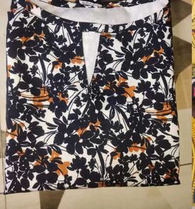 Floral One Piece Navy Set