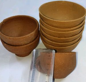 Mud container 9pic Mutka contain small dinner set