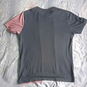 Color Block Graphic T-shirt 👕💓🫐