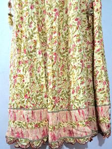 Floral Print Gown