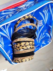 Beautiful 😻 Black Velvet Bangles😘😘