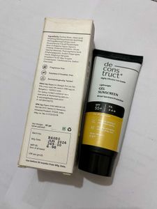 Deconstruct Sunscreen &amp; Vitamin C Serum