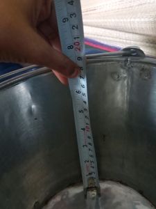 Steel Bucket (No Flaws(You Will Clean Or Polished