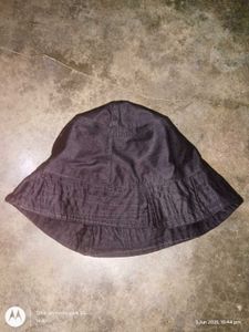 Plain Black Bucket Hat