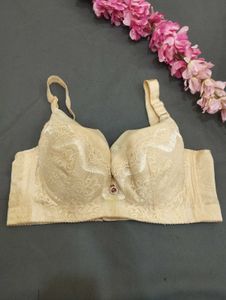 Elegant Beige Comfort Bra✨