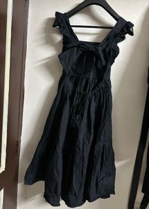 Black Ruffle Dress