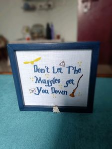Embroidered Harry Potter Frame