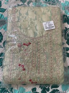 Brand New Light Green Kurta Set Fabric