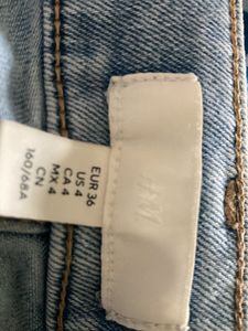 H&amp;M Light Wash Denim Jeans