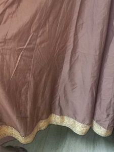 Beautiful Brown Anarkali Dress