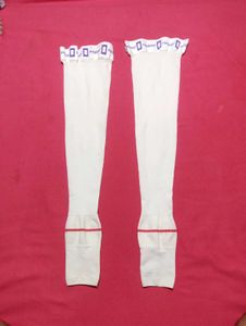 White Compression Stockings