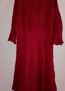 Red Midi Dress