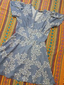 Sassafras Blue And White Dress