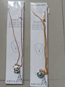 Chain With Charms- Pack Of 2