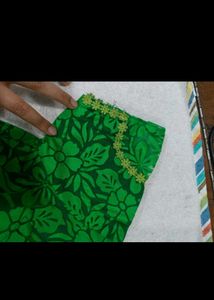 Green Designer Blouse