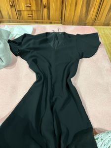 Chic Black Belted Jumpsuit