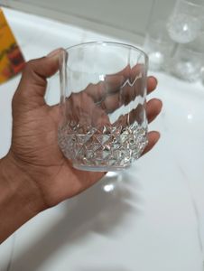 Heavy Unbreakable Plastic Crystal Transparent Wate