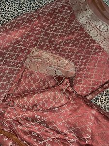 new stitched blouse and saree aesthetic look