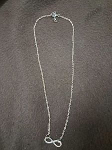 Silver Butterfly &amp; Infinity Necklaces Combo