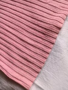 Pink V Neck Top