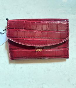 MNG Red Croc Wallet