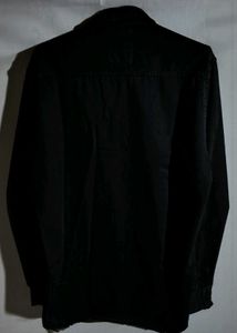 Zara Black Button-Down Shirt