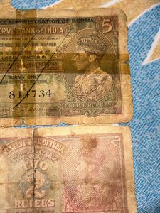 Rare!!! British India Notes