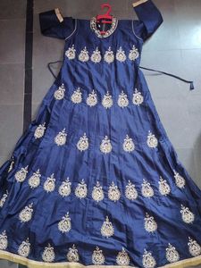 ETHNIC SILK GOWN